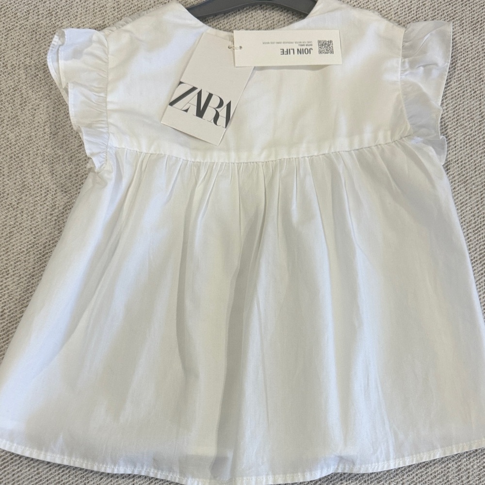 Zara Kids White Blouse